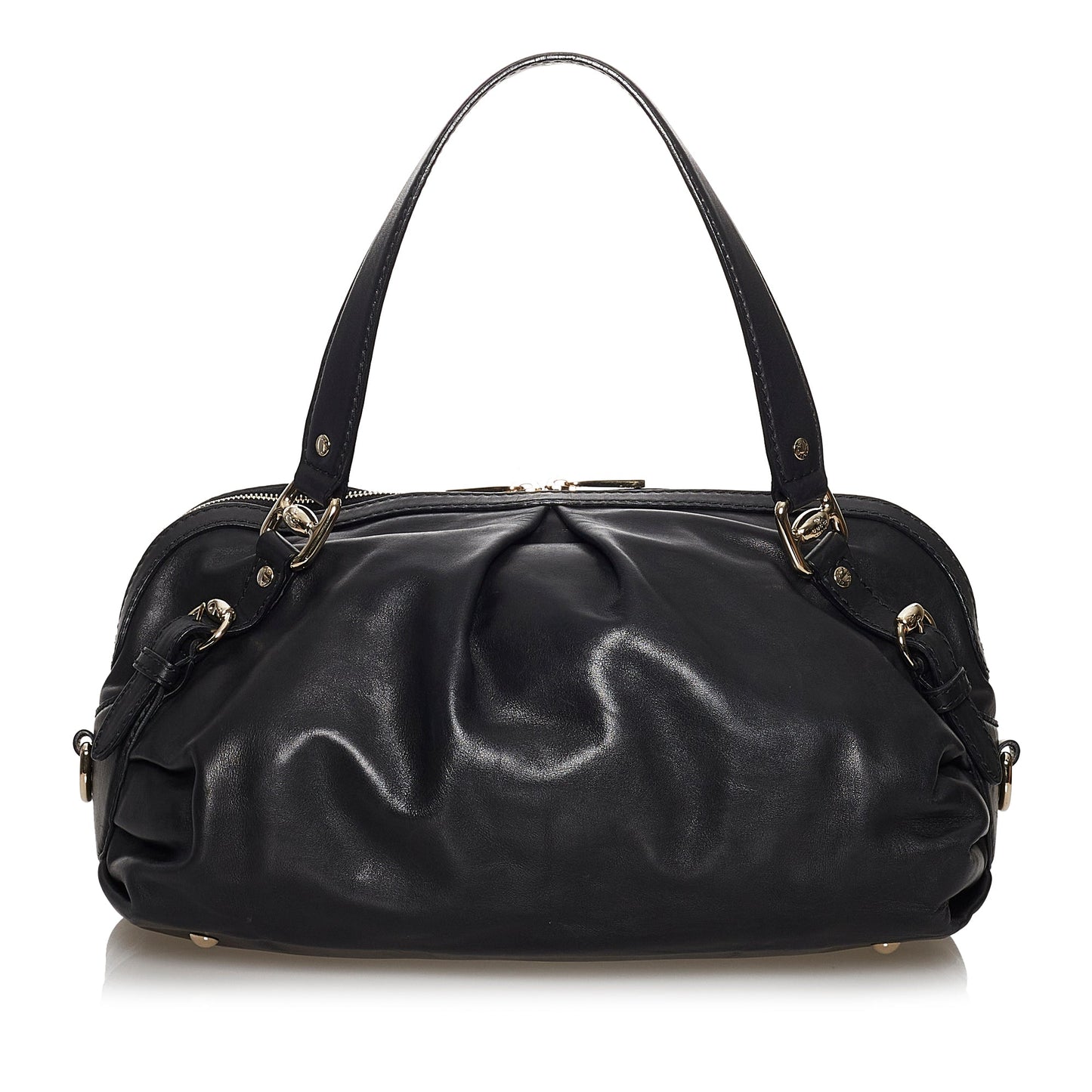 Gucci Vintage Leather Satchel