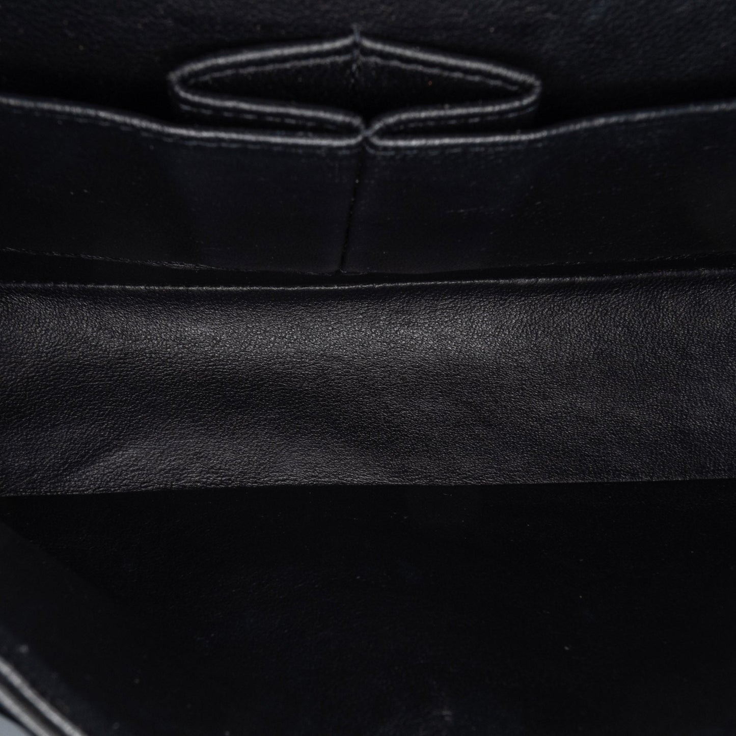 Black Chanel Medium Classic Patent Double Flap Shoulder Bag