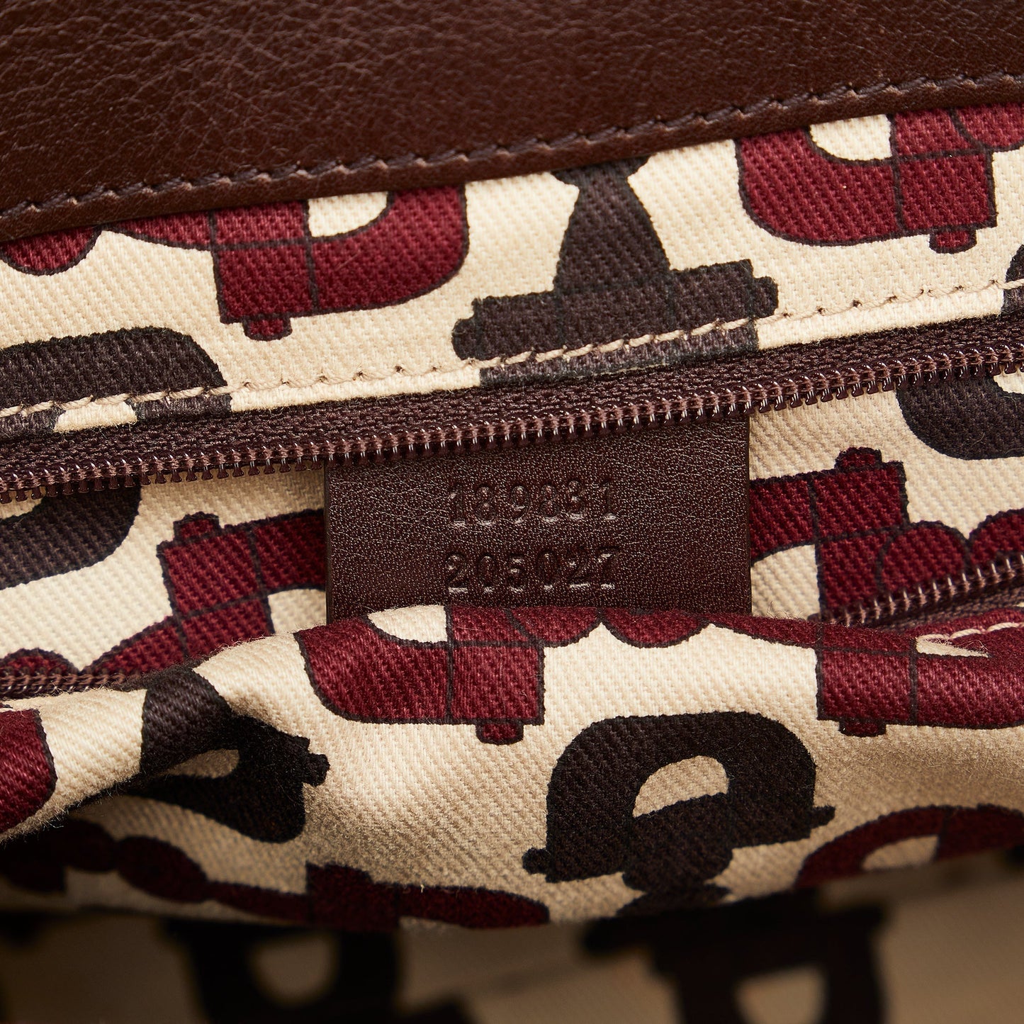 Brown Gucci Guccissima Abbey D-Ring Tote Bag