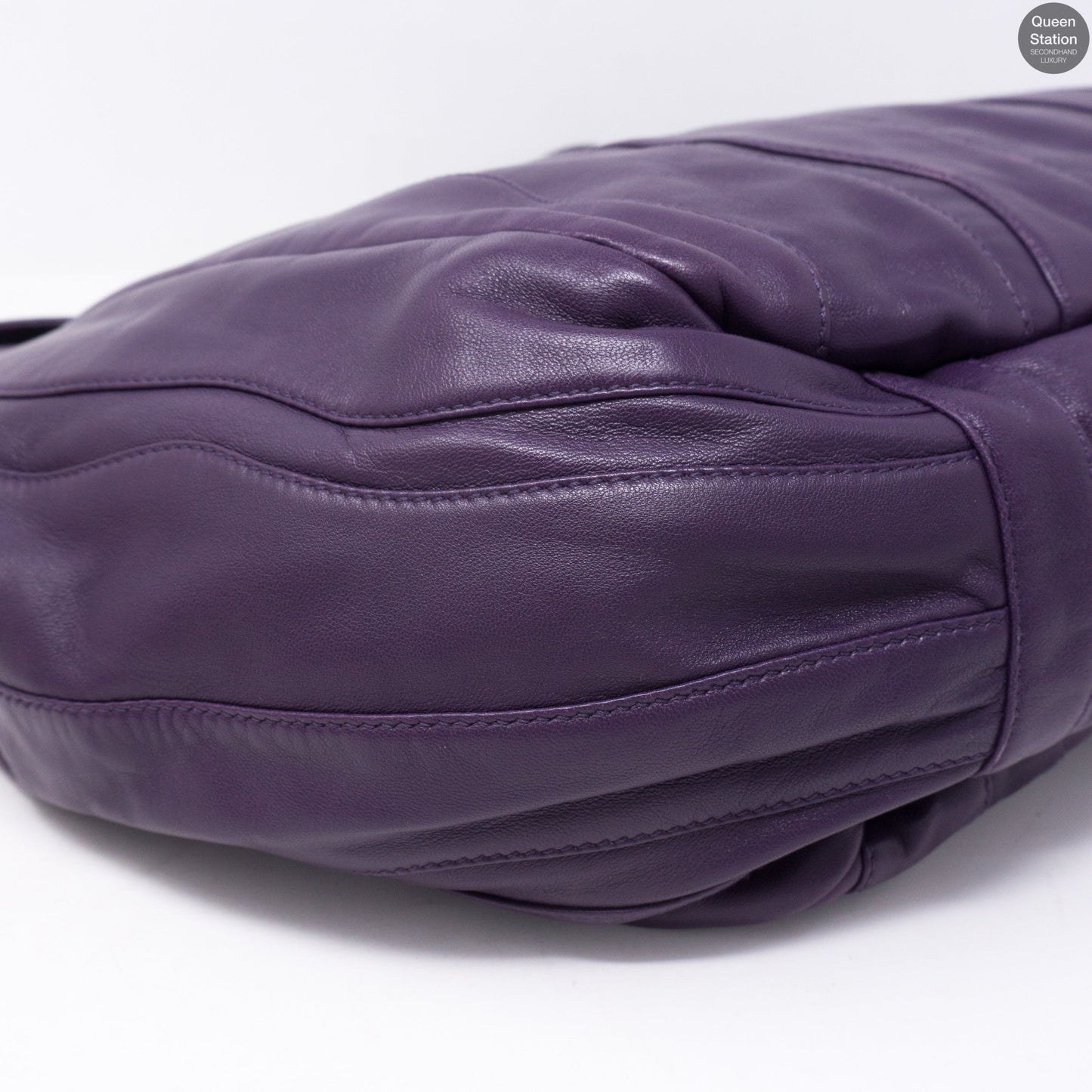Viola Nappa Stripes Shoulder Bag
