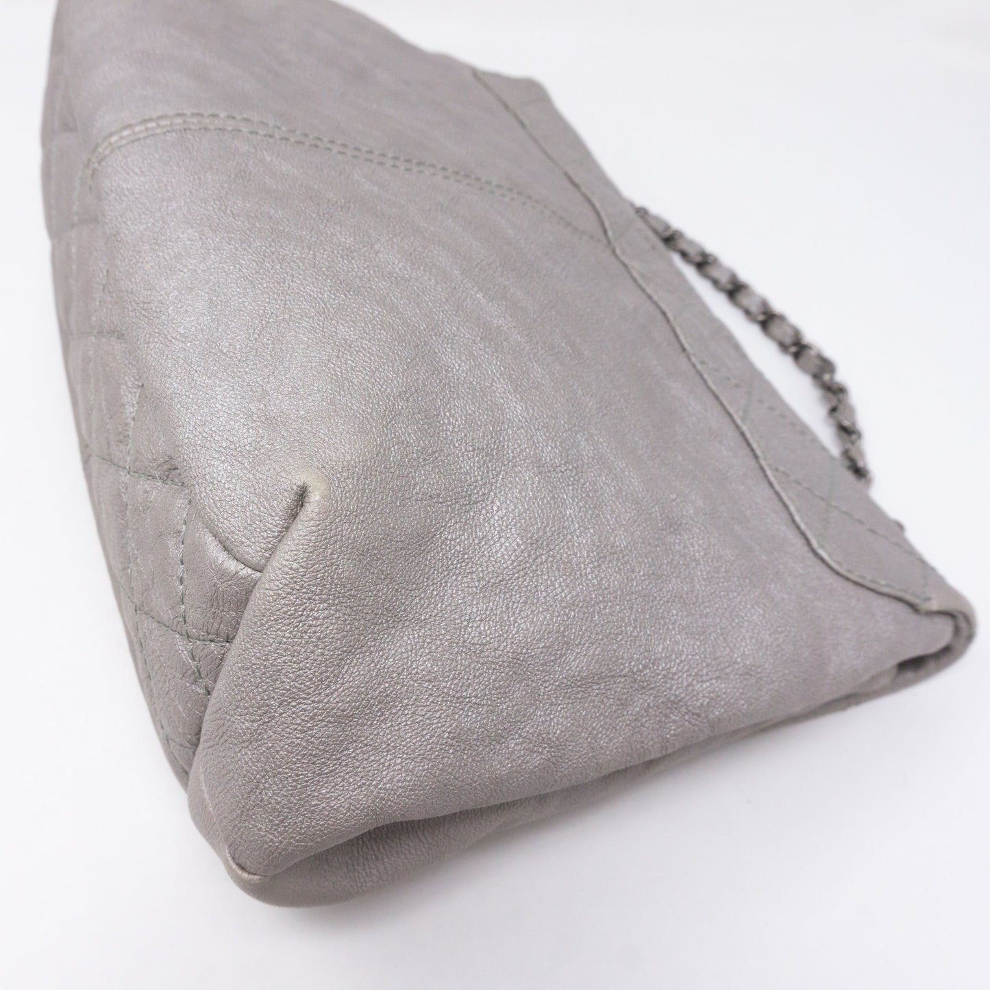 Quilted Soft Flap Medium Shoulder Bag