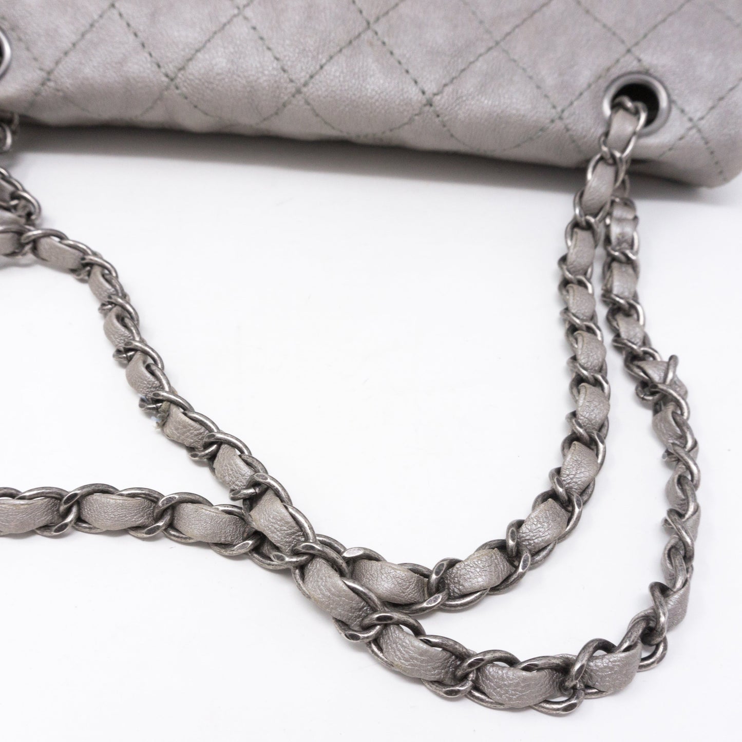 Quilted Soft Flap Medium Shoulder Bag