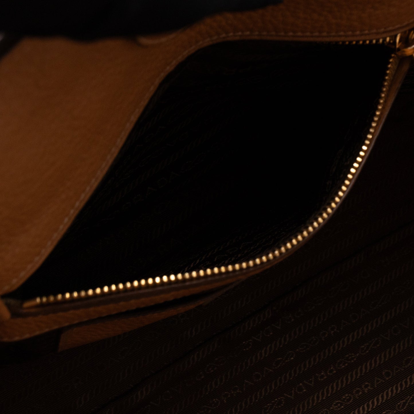 Shoulder Tote Bag Sughero Vitello Daino Leather