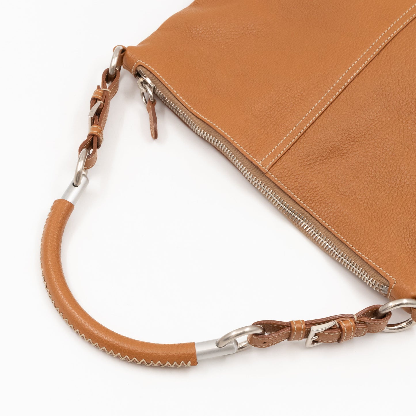 Shoulder Bag Brown Leather