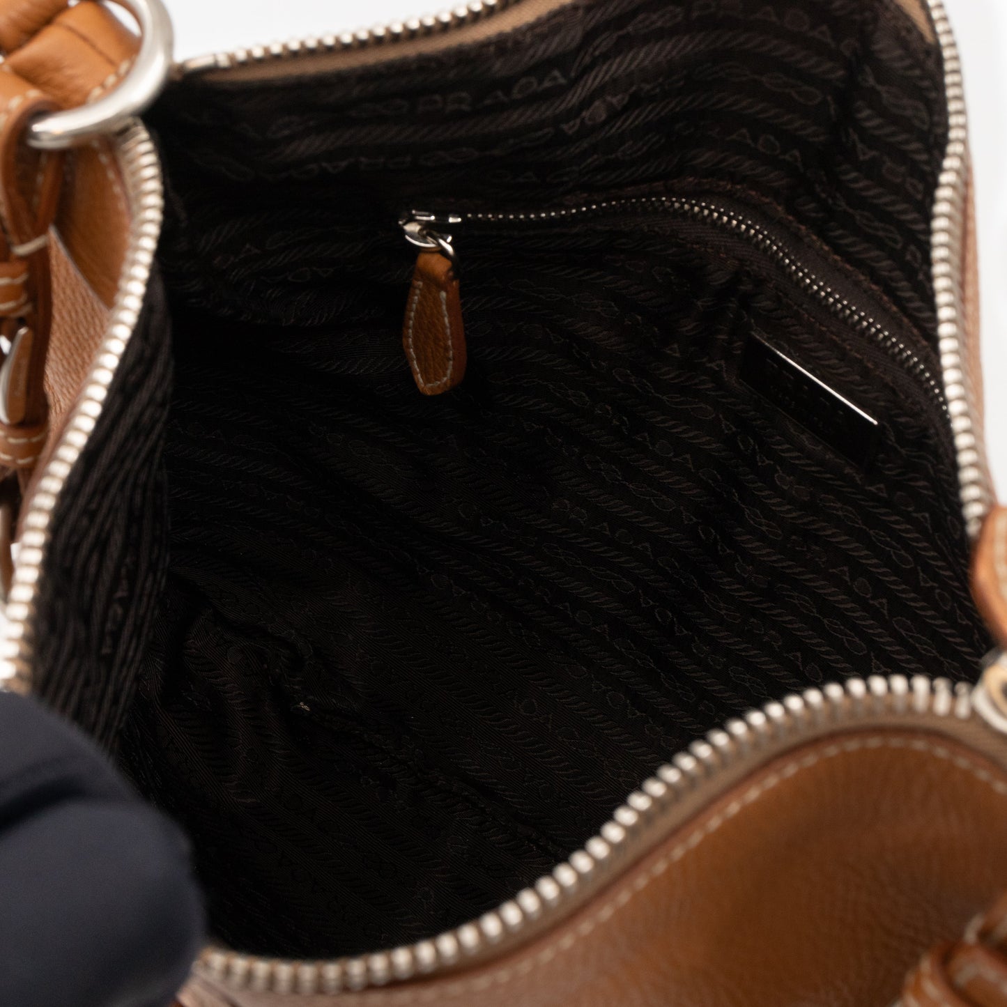 Shoulder Bag Brown Leather