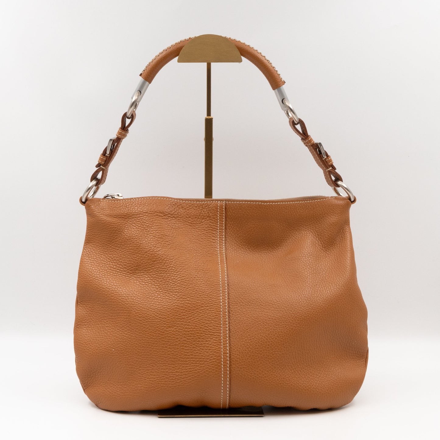 Shoulder Bag Brown Leather
