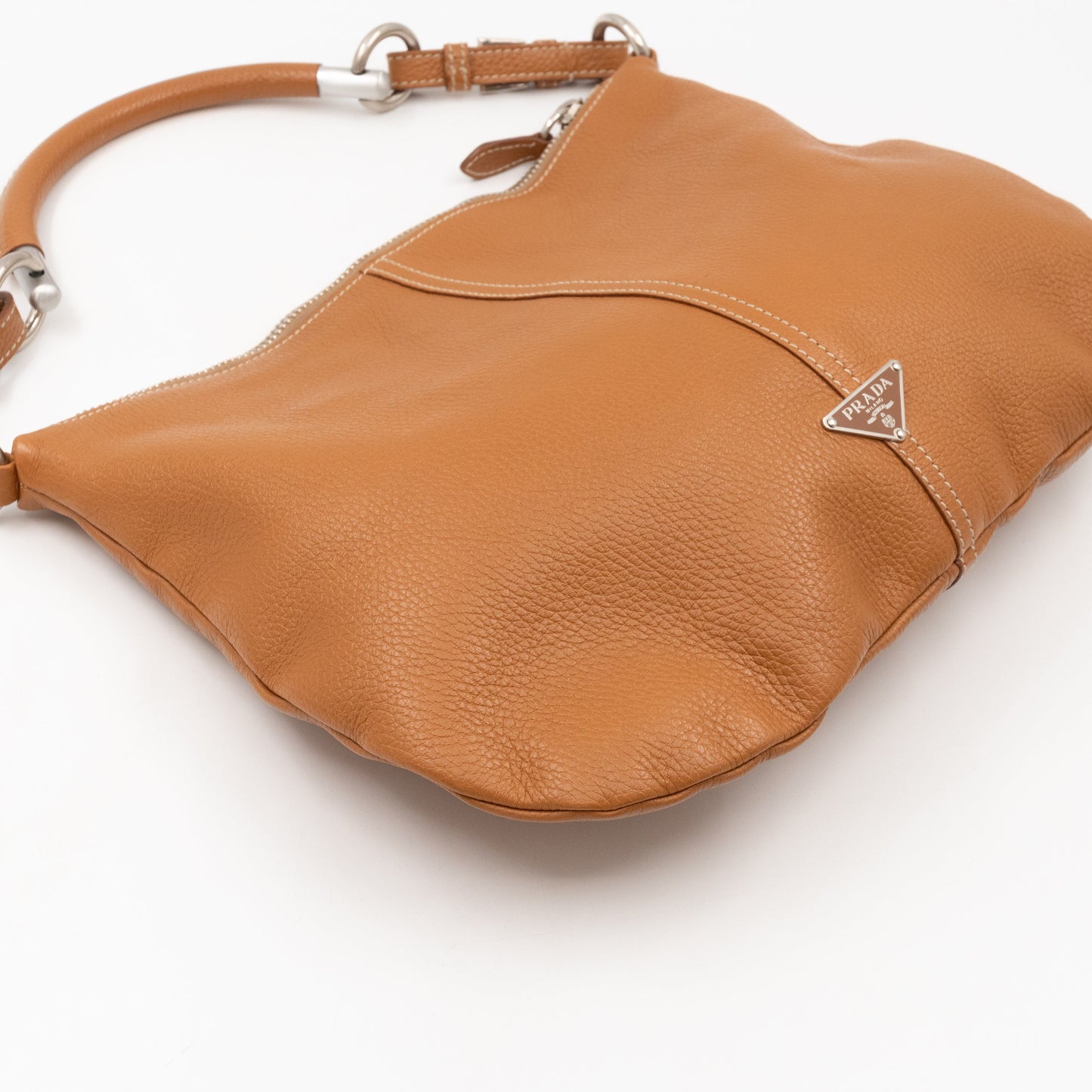 Shoulder Bag Brown Leather