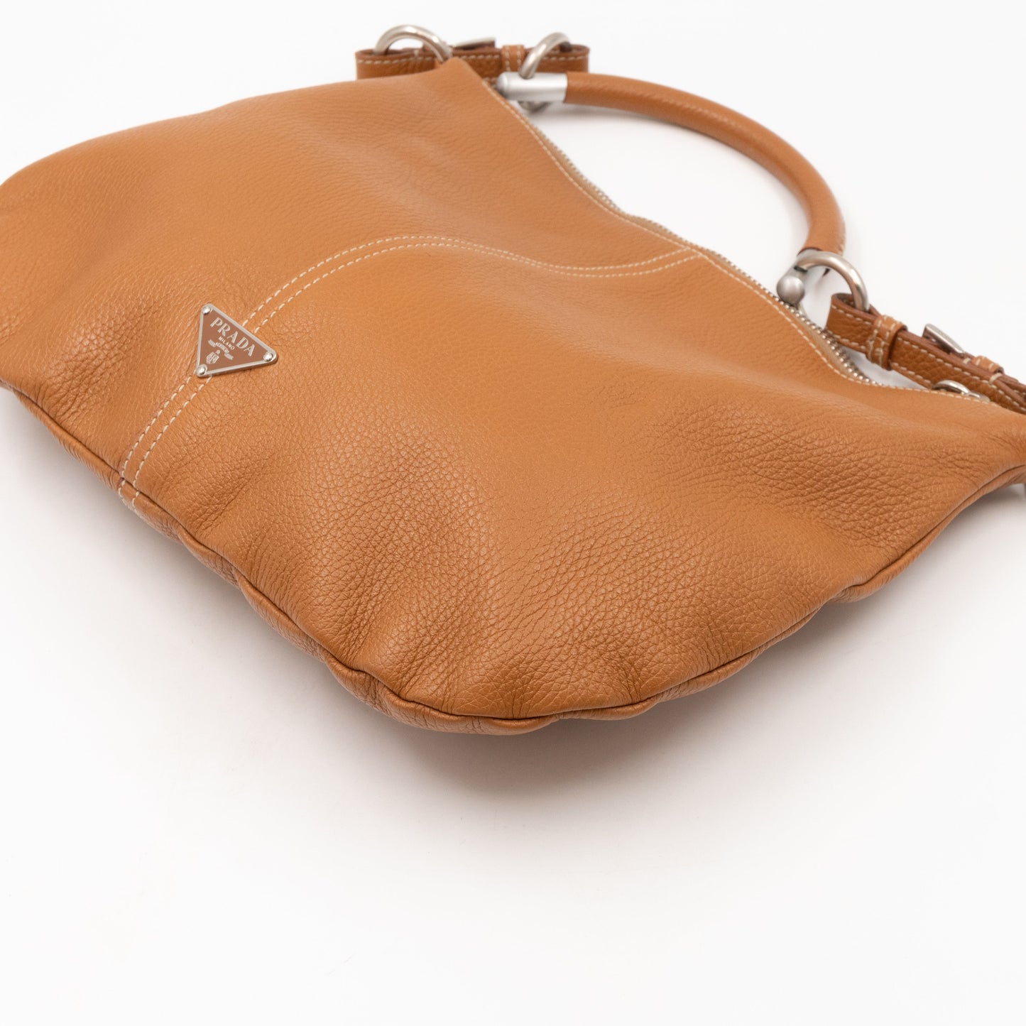 Shoulder Bag Brown Leather