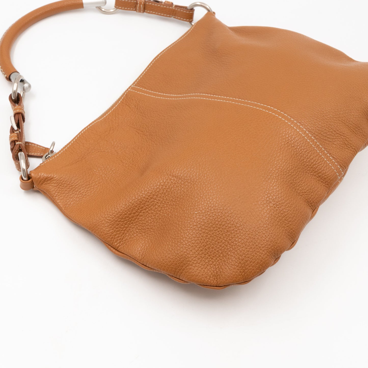 Shoulder Bag Brown Leather