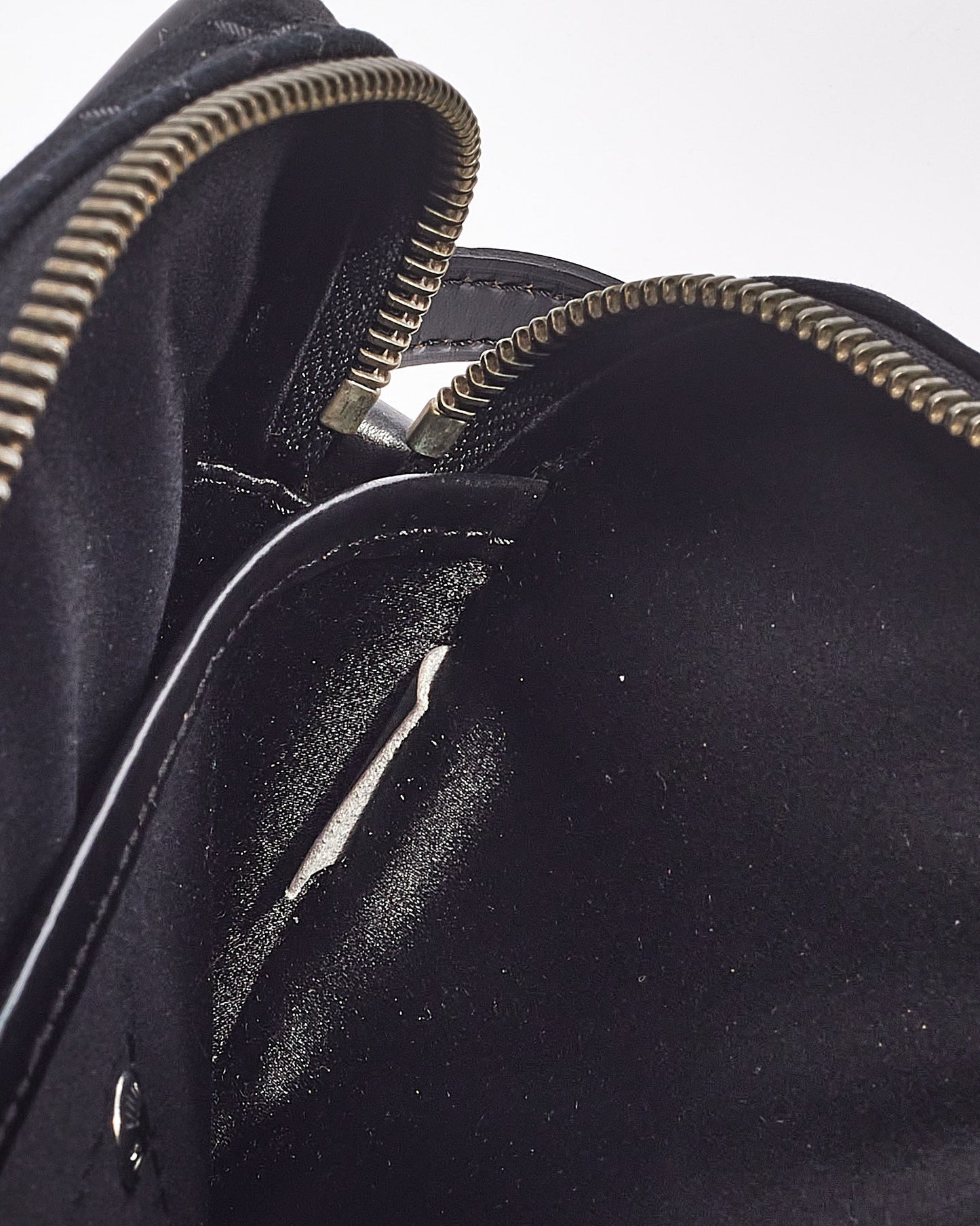 Louis Vuitton Black Monogram Mini Lin Satin "Conte Des Fees Pochette Shoulder Bag