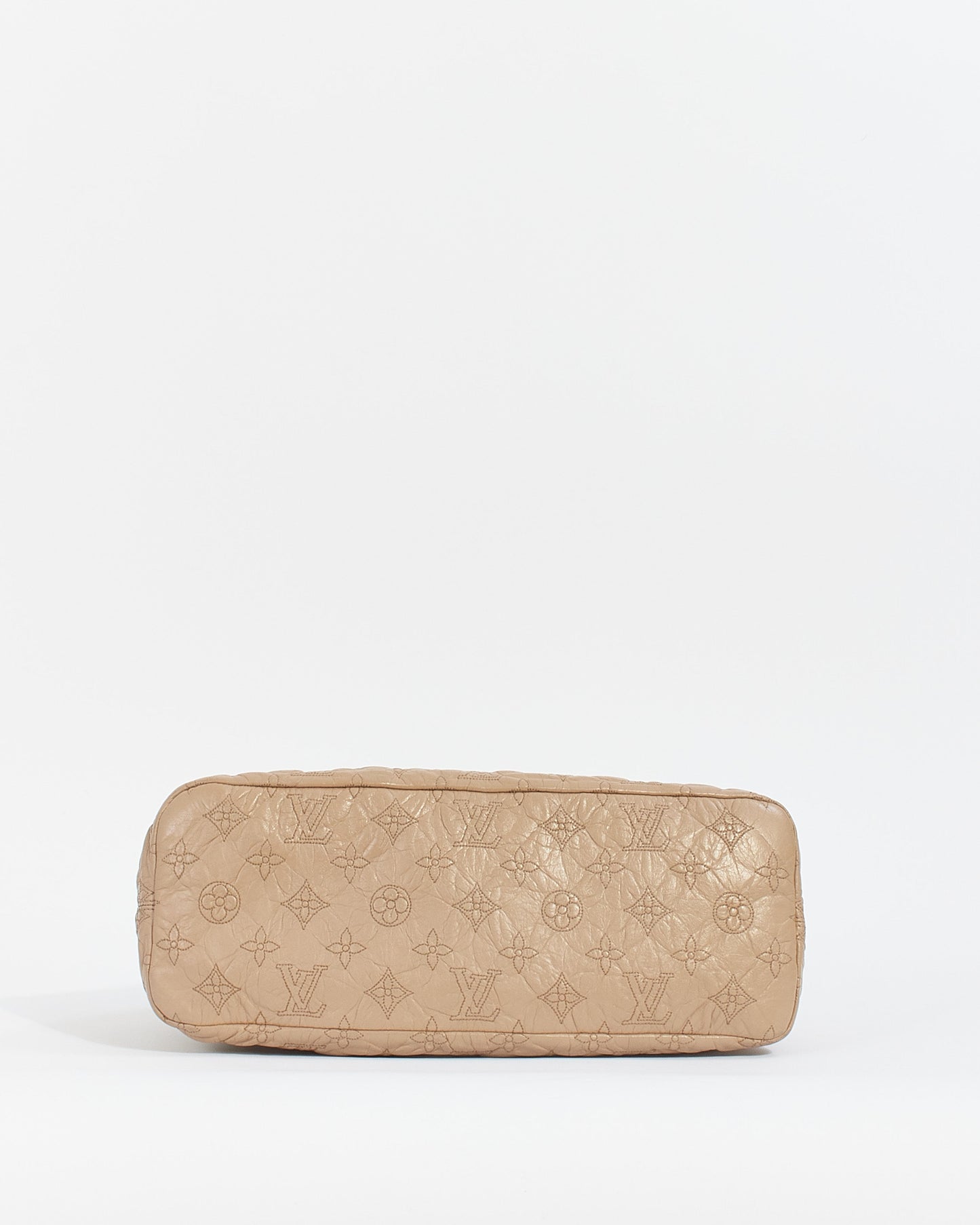 Louis Vuitton Beige Leather Olympe Stratus PM Shoulder Bag