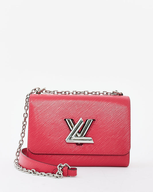Louis Vuitton Pink Epi Leather Twist MM Shoulder Bag