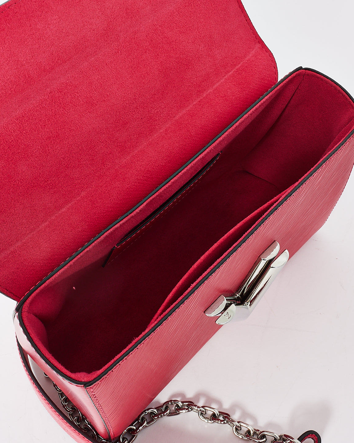 Louis Vuitton Pink Epi Leather Twist MM Shoulder Bag