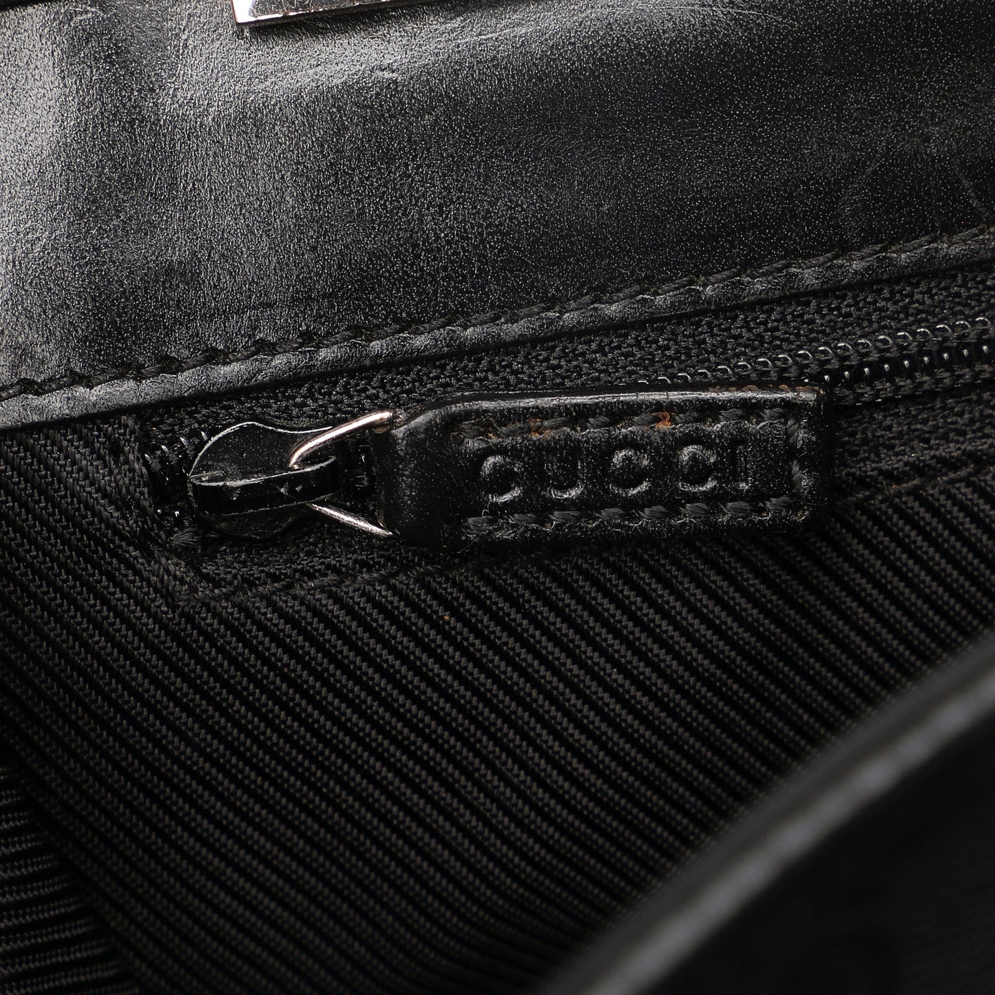 Black Gucci GG Canvas Jackie Tote Bag