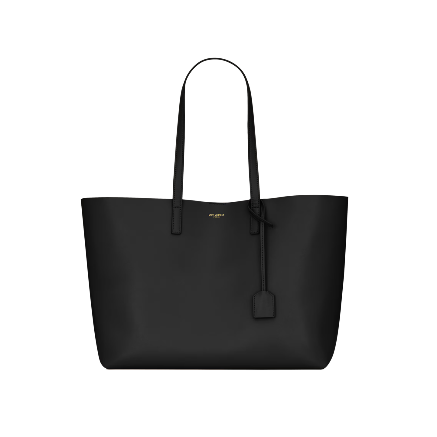 Saint Laurent Large Leather East/West Tote Bag – Cassandre Charm