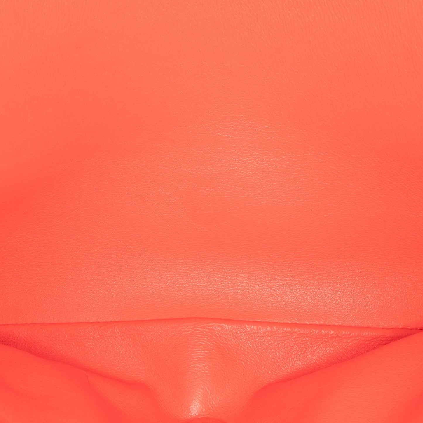 Orange Chanel Jumbo Classic Patent Stiped Double Flap Shoulder Bag