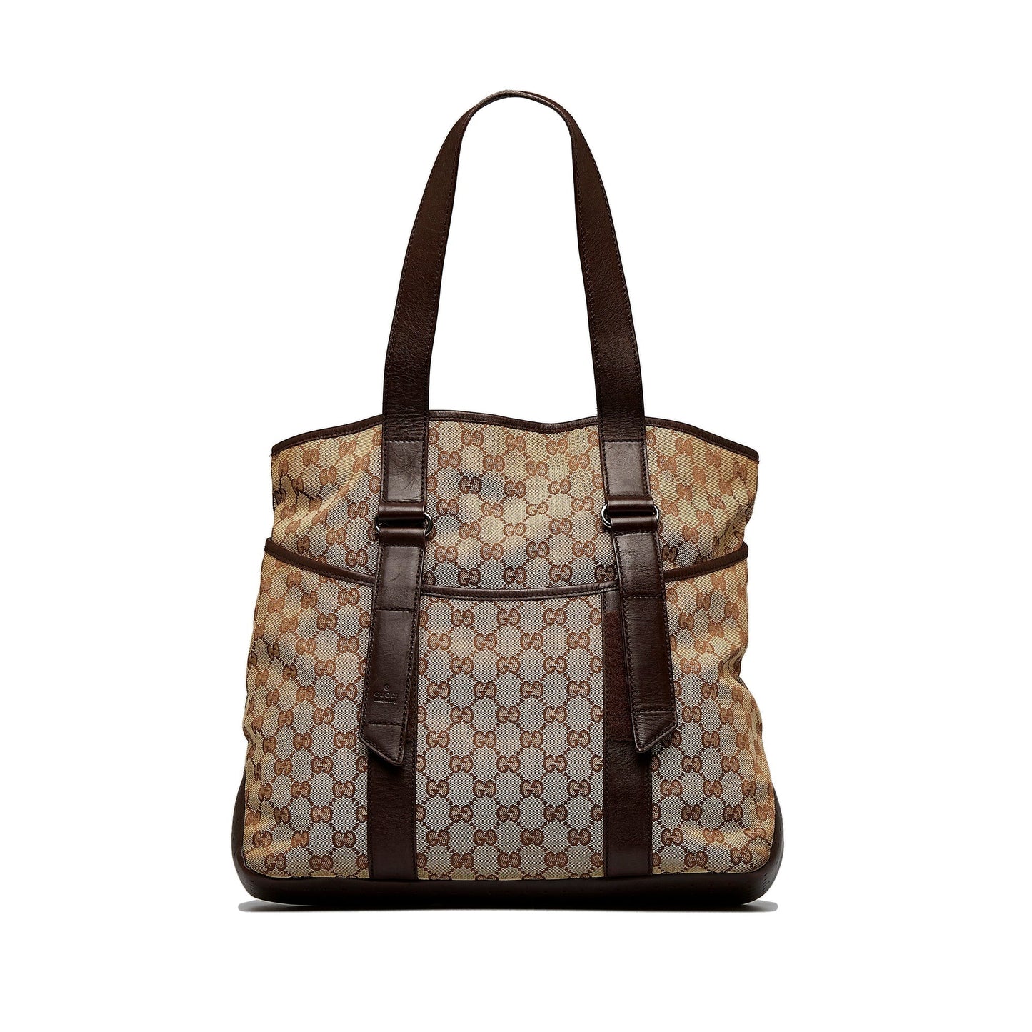 Brown Gucci GG Canvas Tote Bag