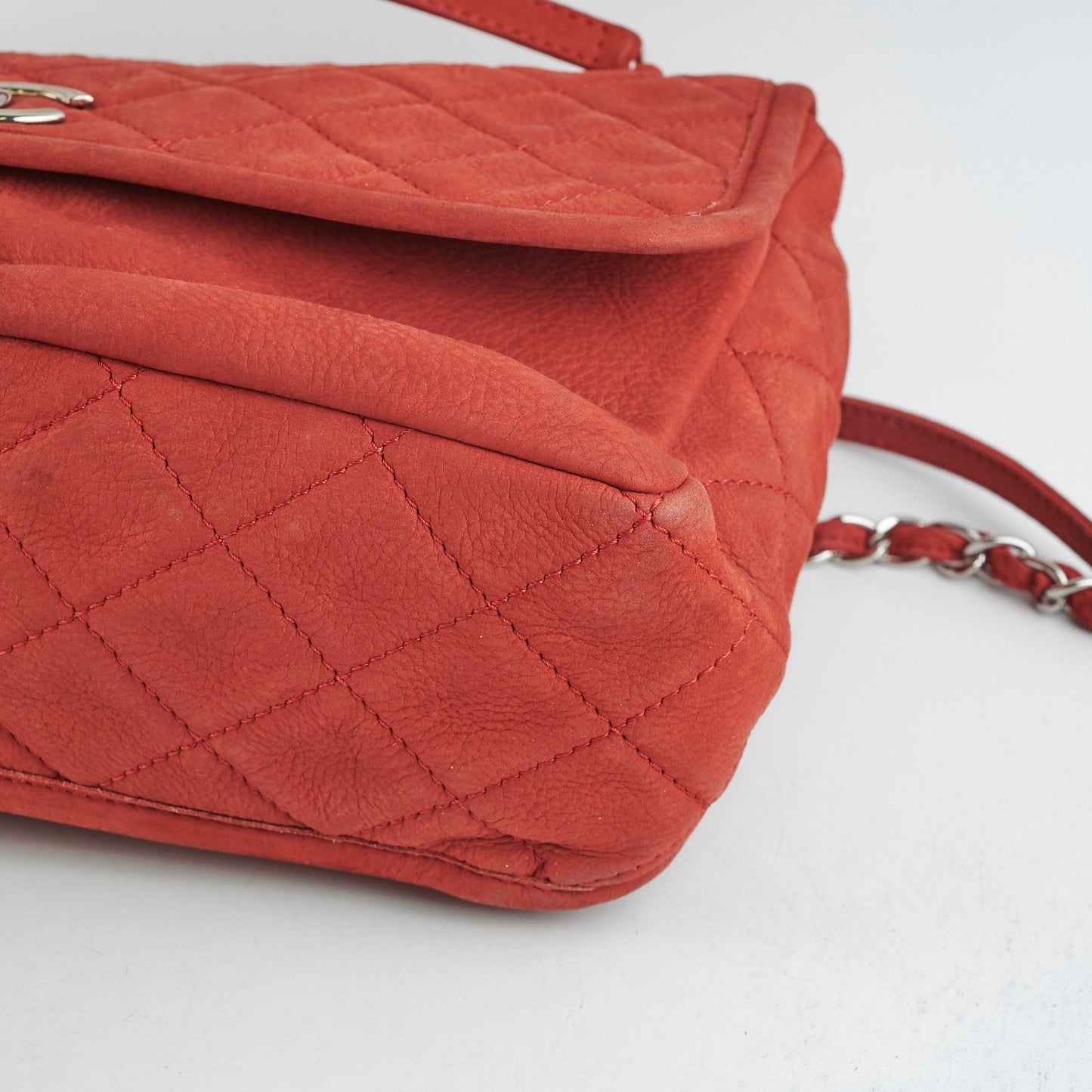 Chanel Red Shoulder Bag