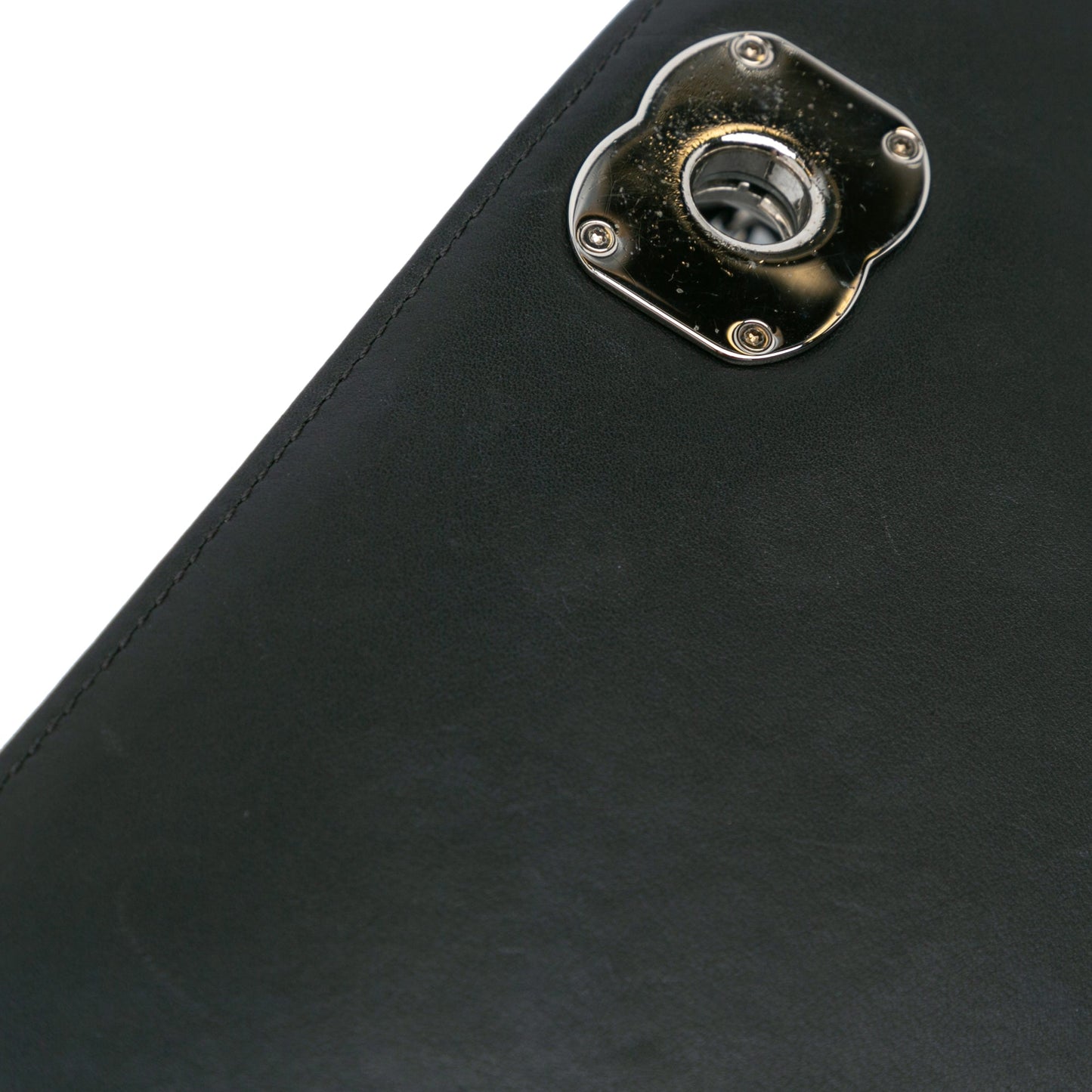 Black Chanel Medium Patent Coco Boy Flap Shoulder Bag