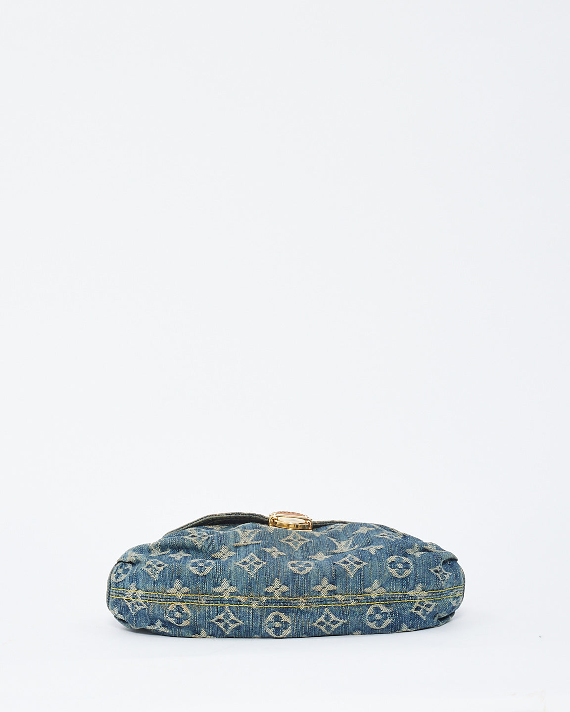 Louis Vuitton Monogram Denim Mini Pleaty Shoulder Bag