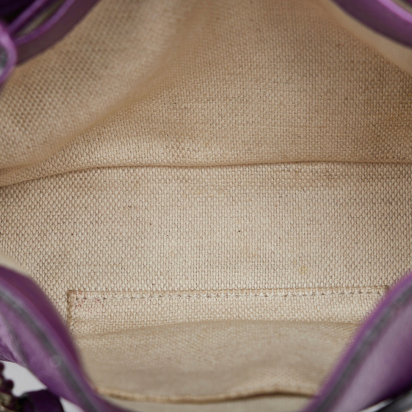 Purple Gucci Soho Chain Tote