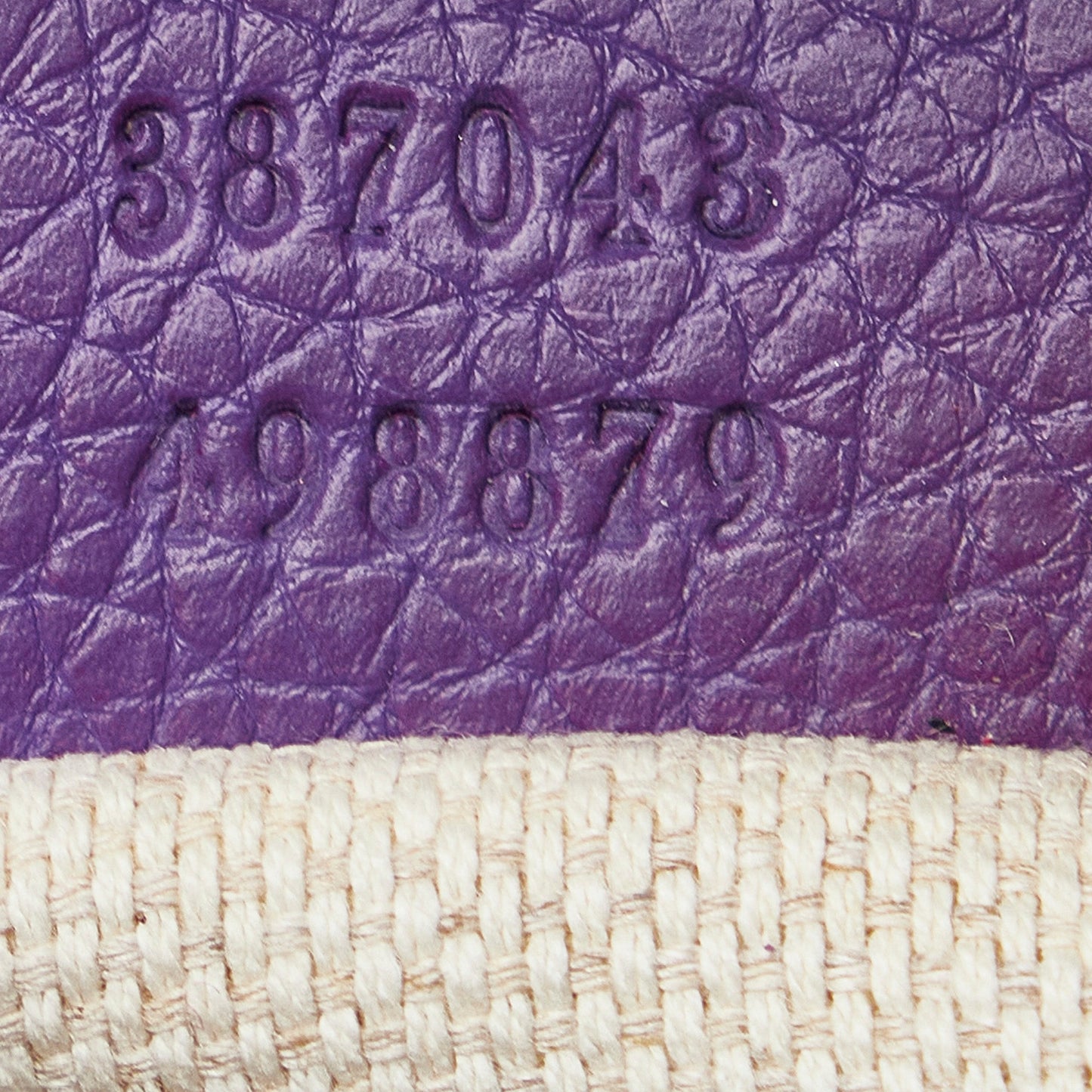 Purple Gucci Soho Chain Tote