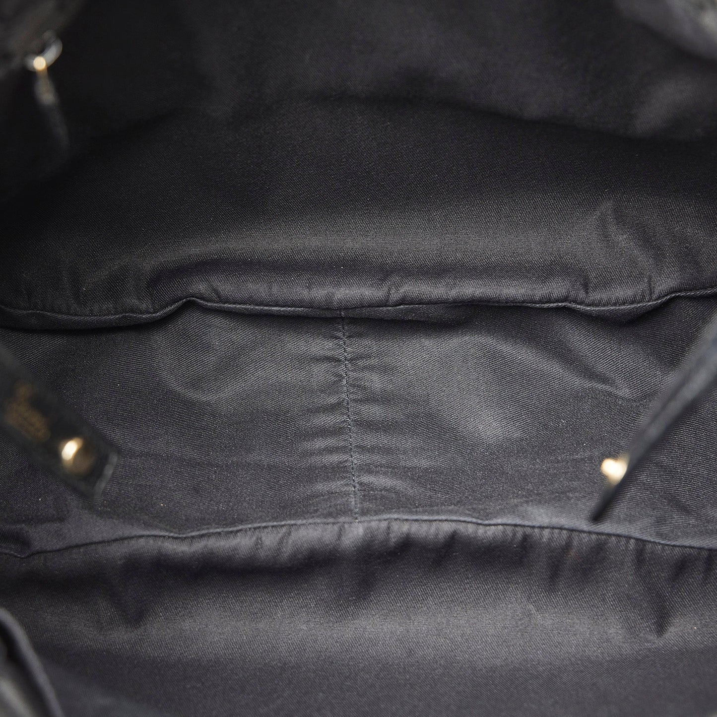 Black Gucci Abbey Leather Tote Bag