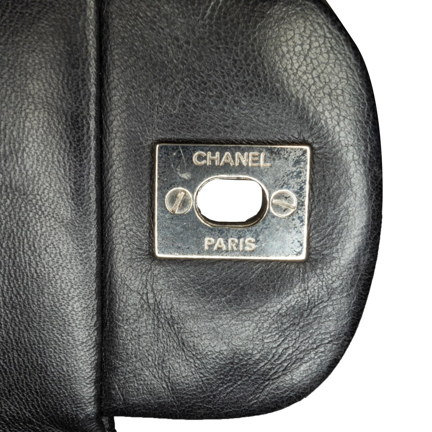 Black Chanel Jumbo Classic Lambskin Single Flap Shoulder Bag