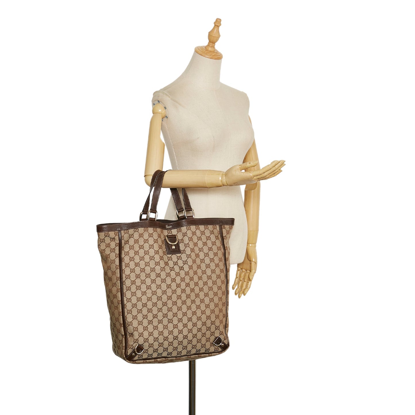 Gucci Abbey GG Canvas Tote Bag