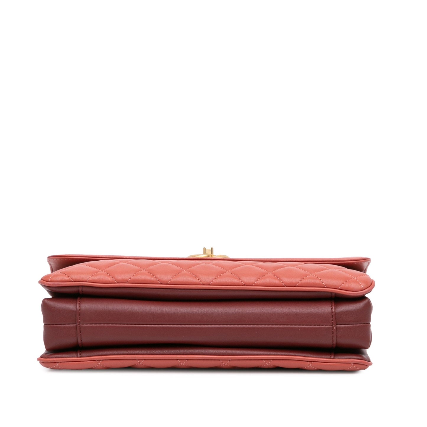 Pink Chanel Large Lambskin Daily Companion Flap Shoulder Bag