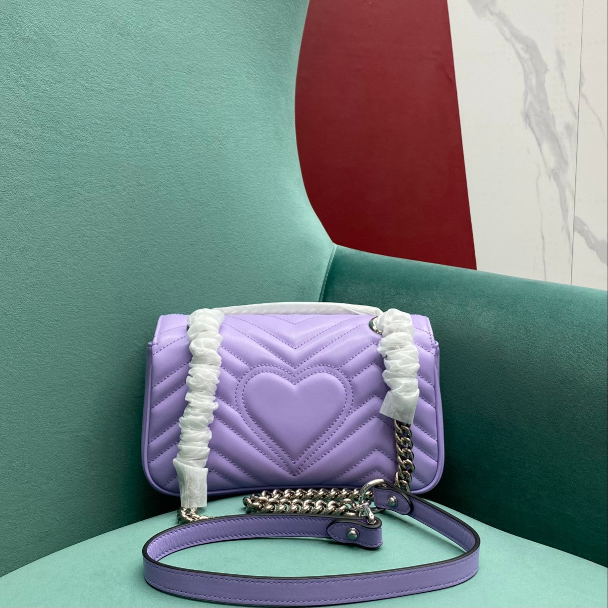 BOLSA GUCCI MARMORT MINI 22