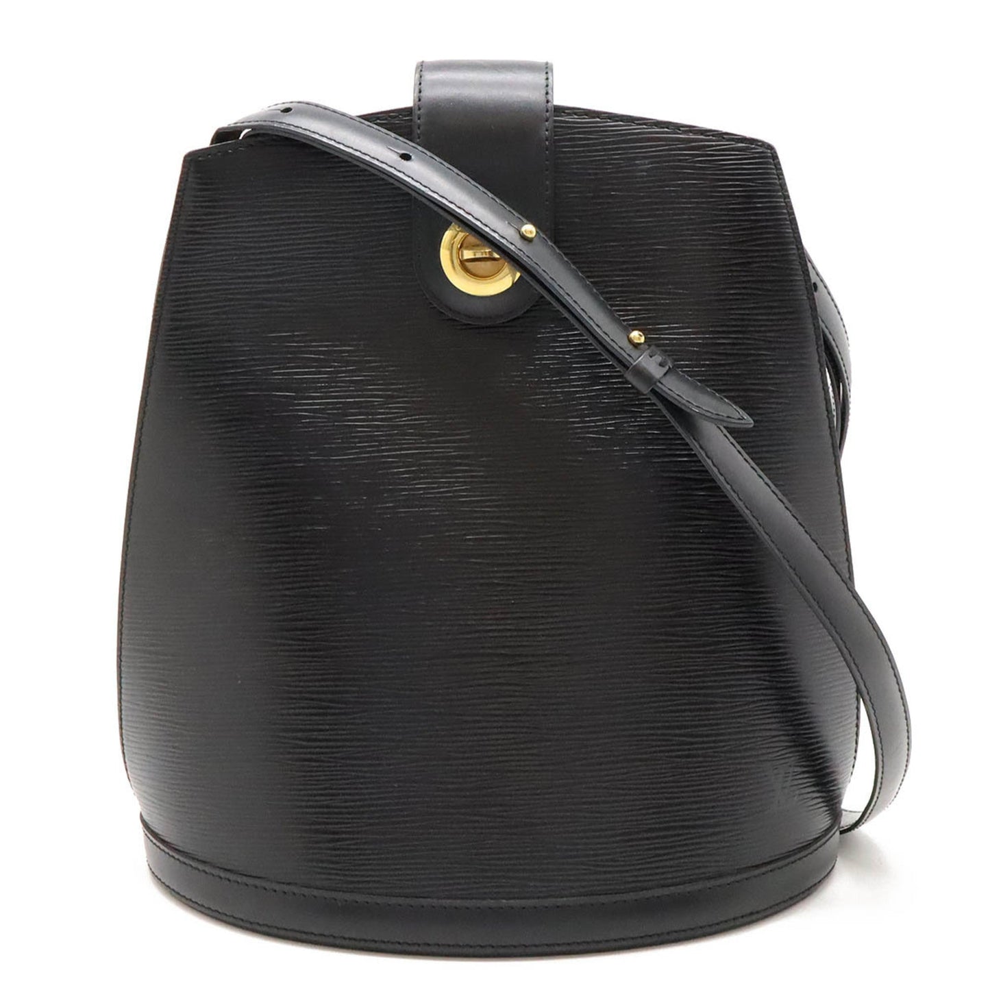 Louis Vuitton  Noir Epi Leather Shoulder Bag