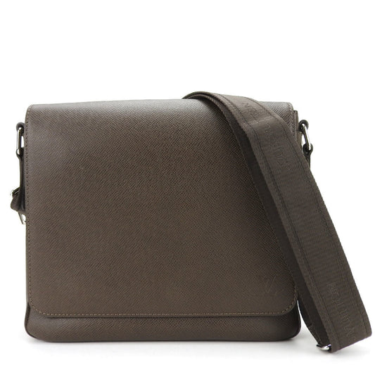 Louis Vuitton Taiga  Grizzly Taiga Leather Shoulder Bag