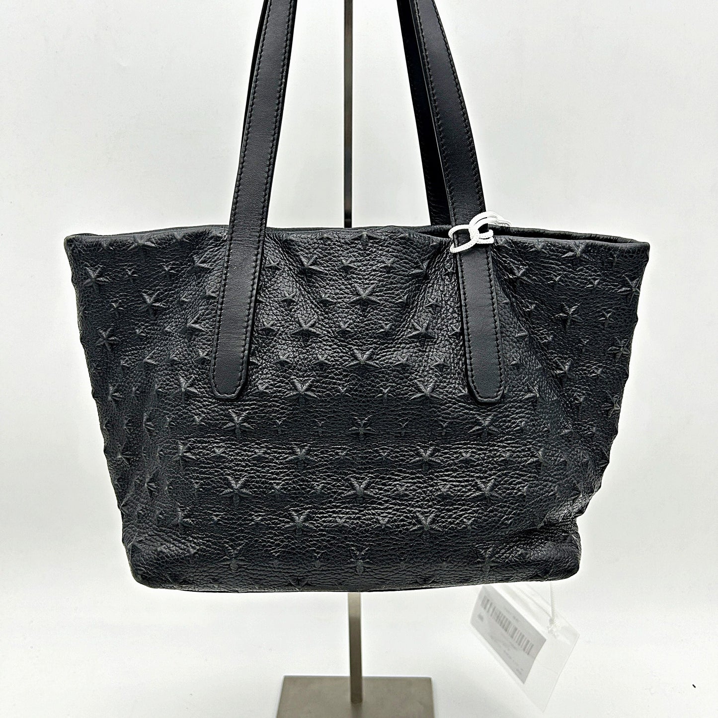 Jimmy Choo Sofia/M Tote Bag Black Leather  LA16847