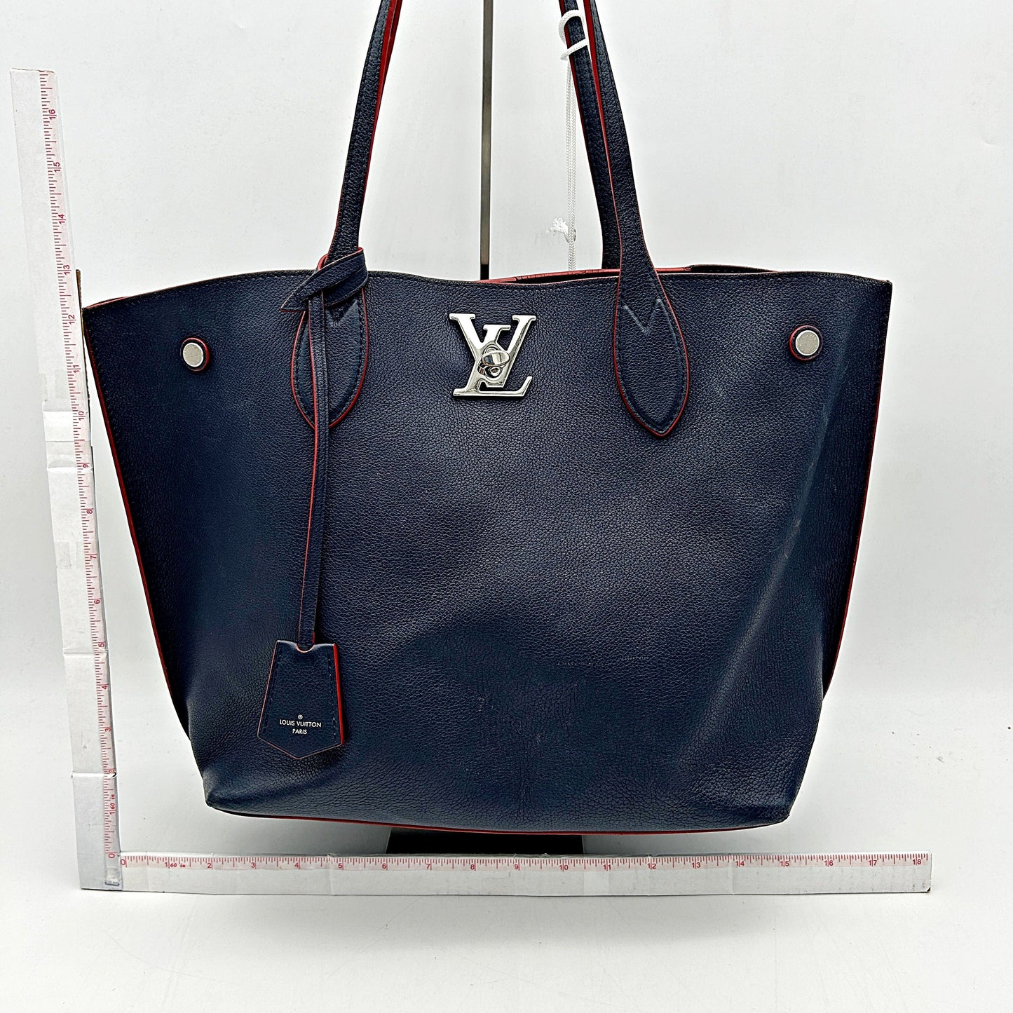 Pre-owned Louis Vuitton LV Monogram Lockme - Blue Totes, Handbags LA34265