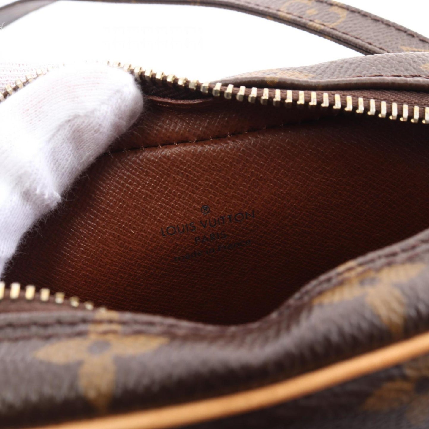 Louis Vuitton  Coated Canvas Monogram Pvc Leather Shoulder Bag