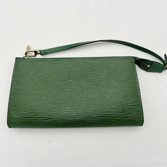 Louis Vuitton Epi Leather Pochette Accessoires Vintage - Green Shoulder Bags, Handbags lv8826ej