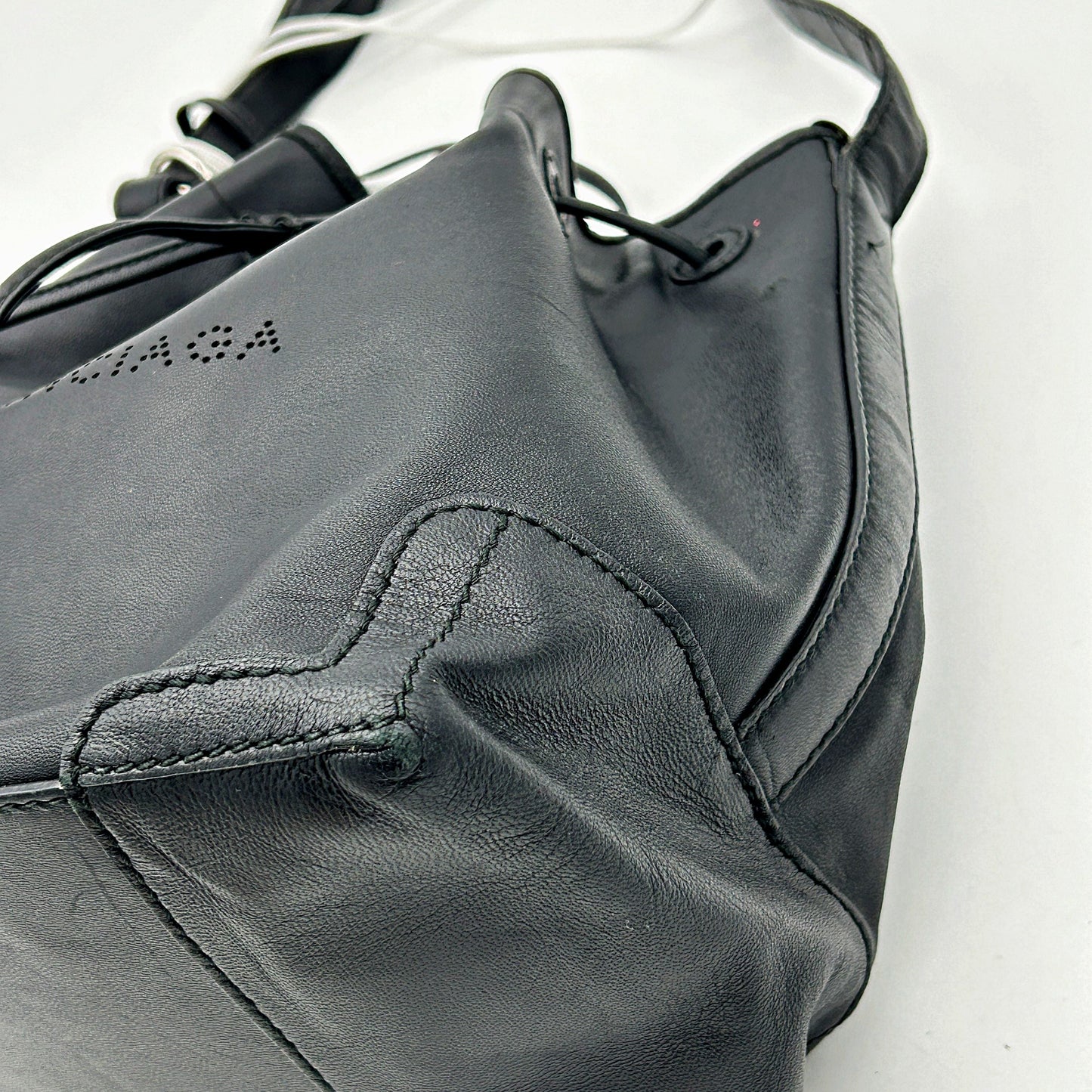 Balenciaga Leather Bucket Bag - Black Bucket Bags, Handbags LA30146