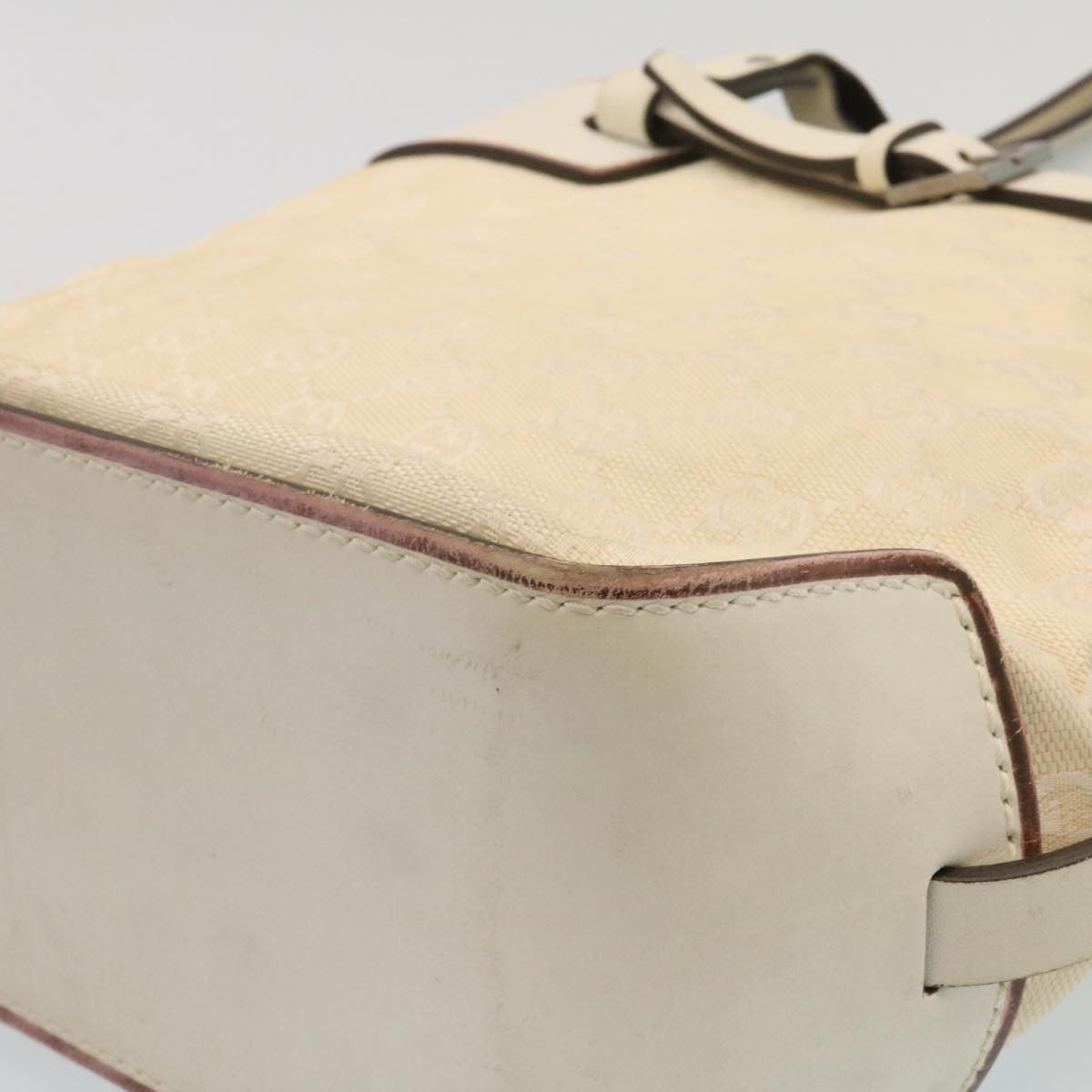 GUCCI GG Canvas Tote Bag Beige  ac193