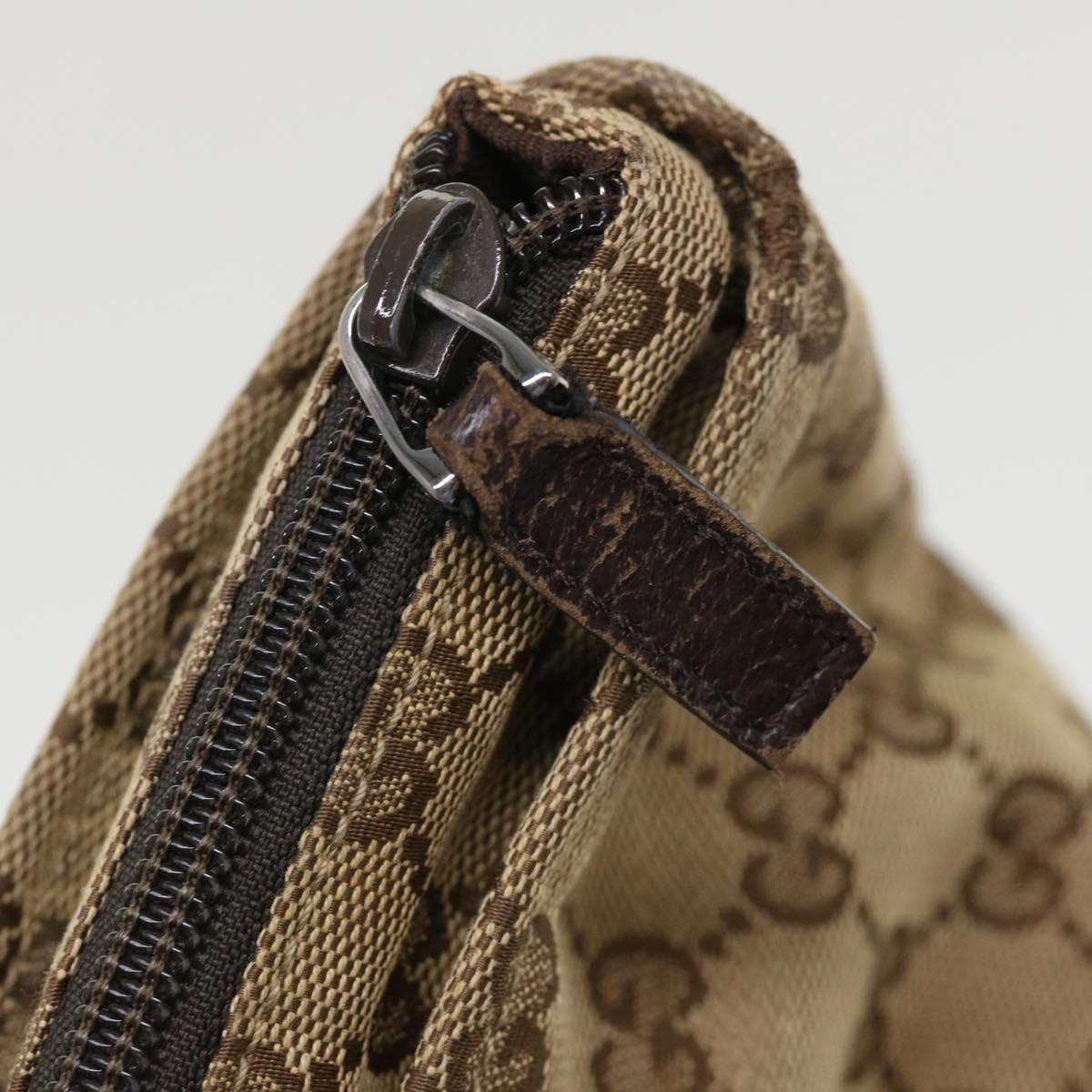 GUCCI GG Canvas Web Sherry Line Tote Bag Beige Red Green 131228  ac2026