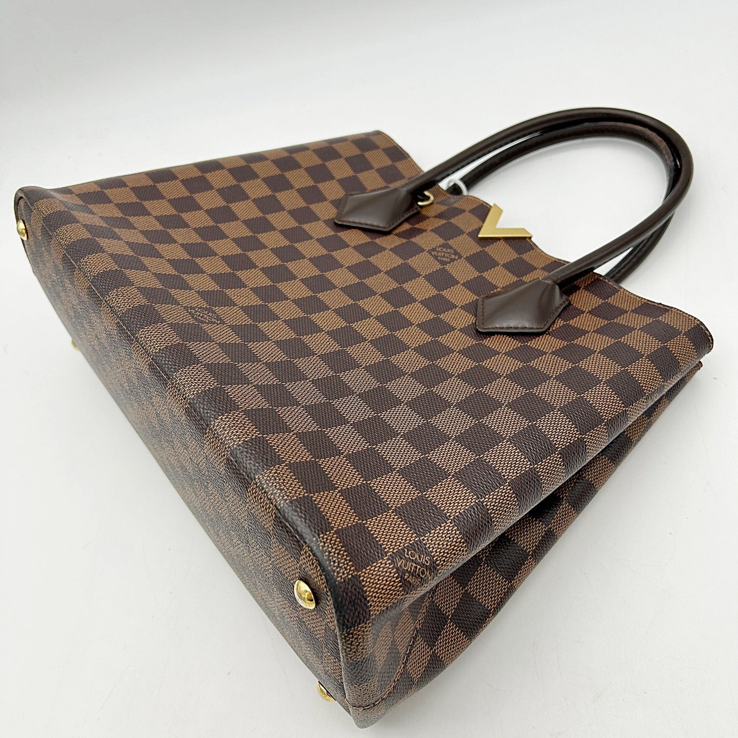 Louis Vuitton Damier Ebene Kensington - Brown Shoulder Bags, Handbags LA26134