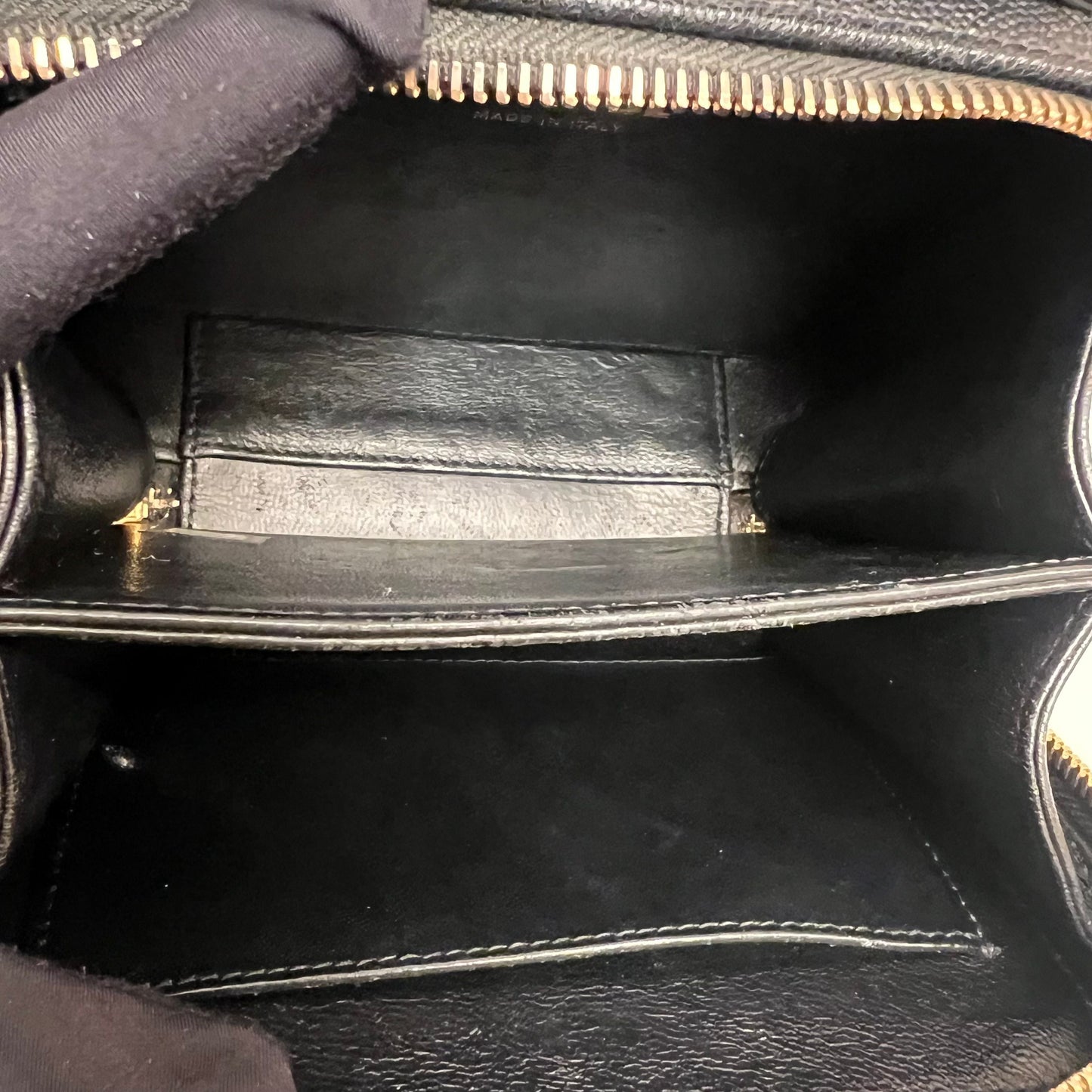 CHANEL Patent Flap Waist Belt Bag Black 3337