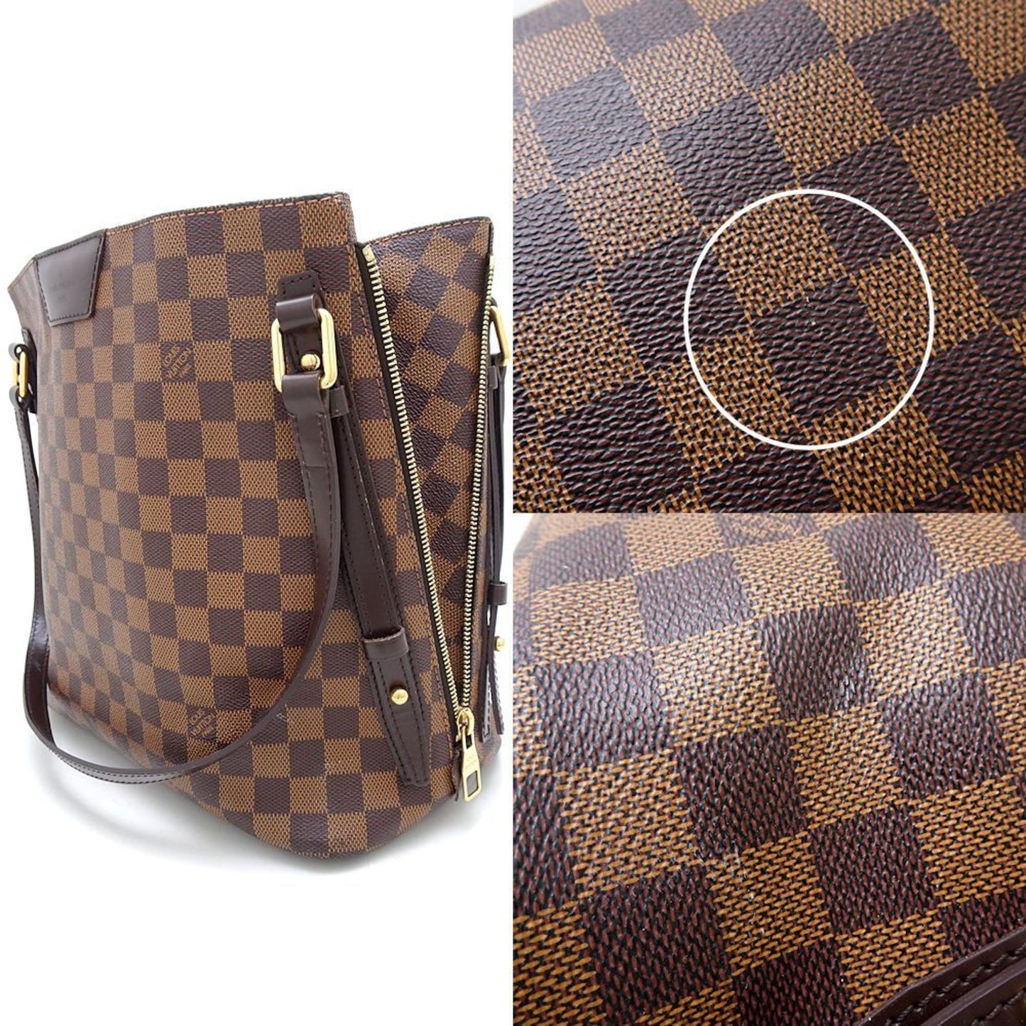 Louis Vuitton  Ebene Canvas Shoulder Bag