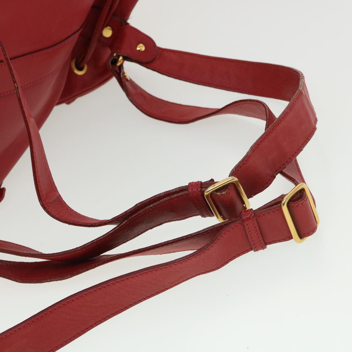 Gucci Backpack Leather Red 003580008  am4132