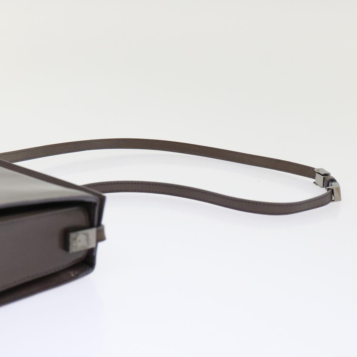 GUCCI Shoulder Bag Leather Outlet Gray 007.2014/3444  am4648