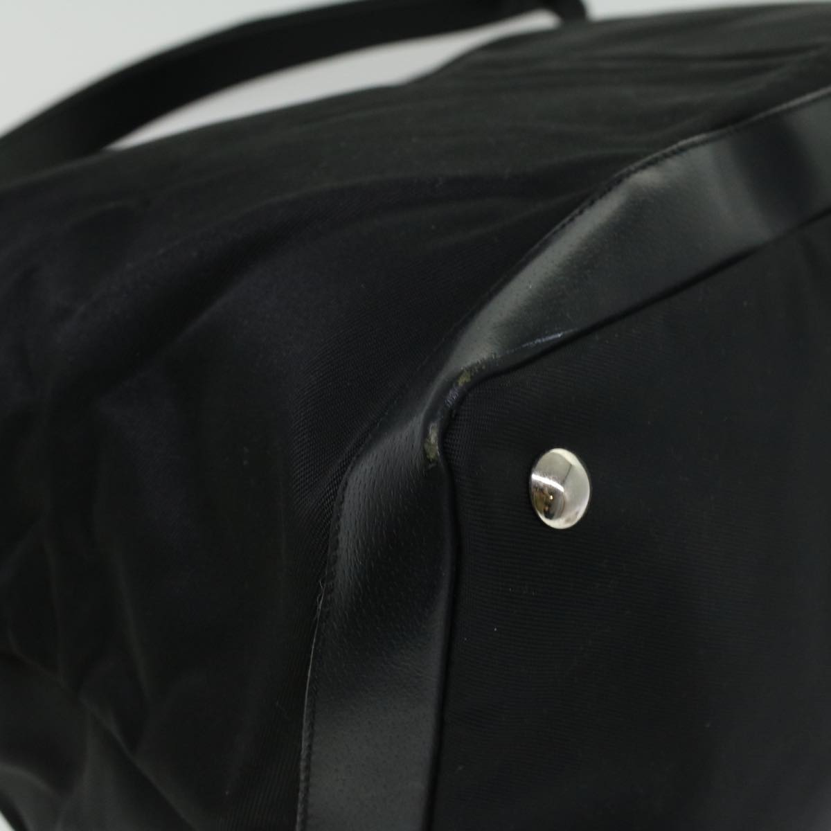 GUCCI Shoulder Bag Canvas Black  ar8657