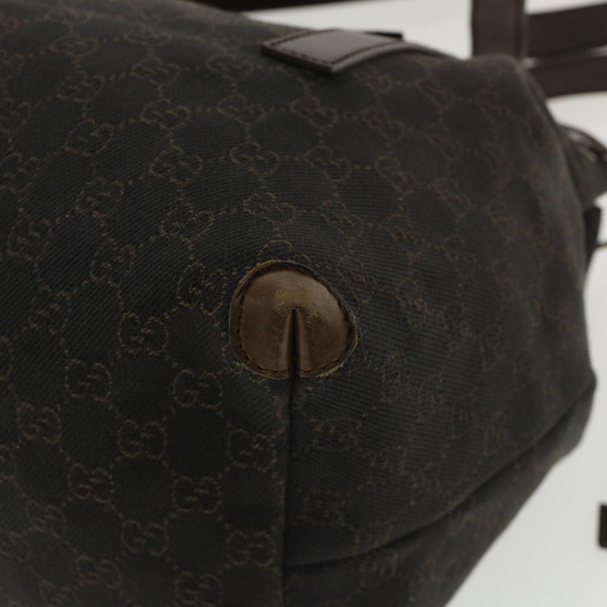 GUCCI GG Canvas Tote Bag Brown 30501/203419  ar8789