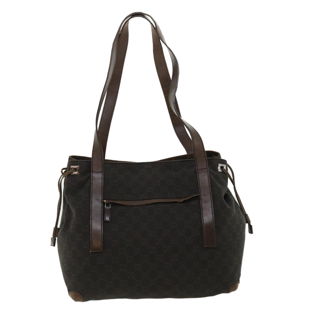 GUCCI GG Canvas Tote Bag Brown 30501/203419  ar8789