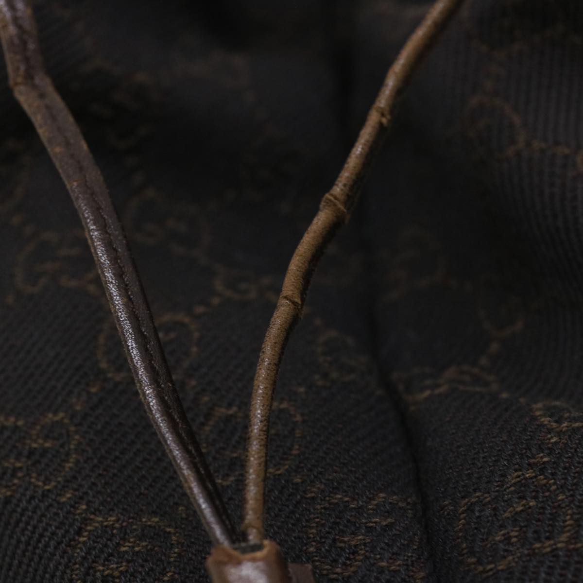 GUCCI GG Canvas Tote Bag Brown 30501/203419  ar8789