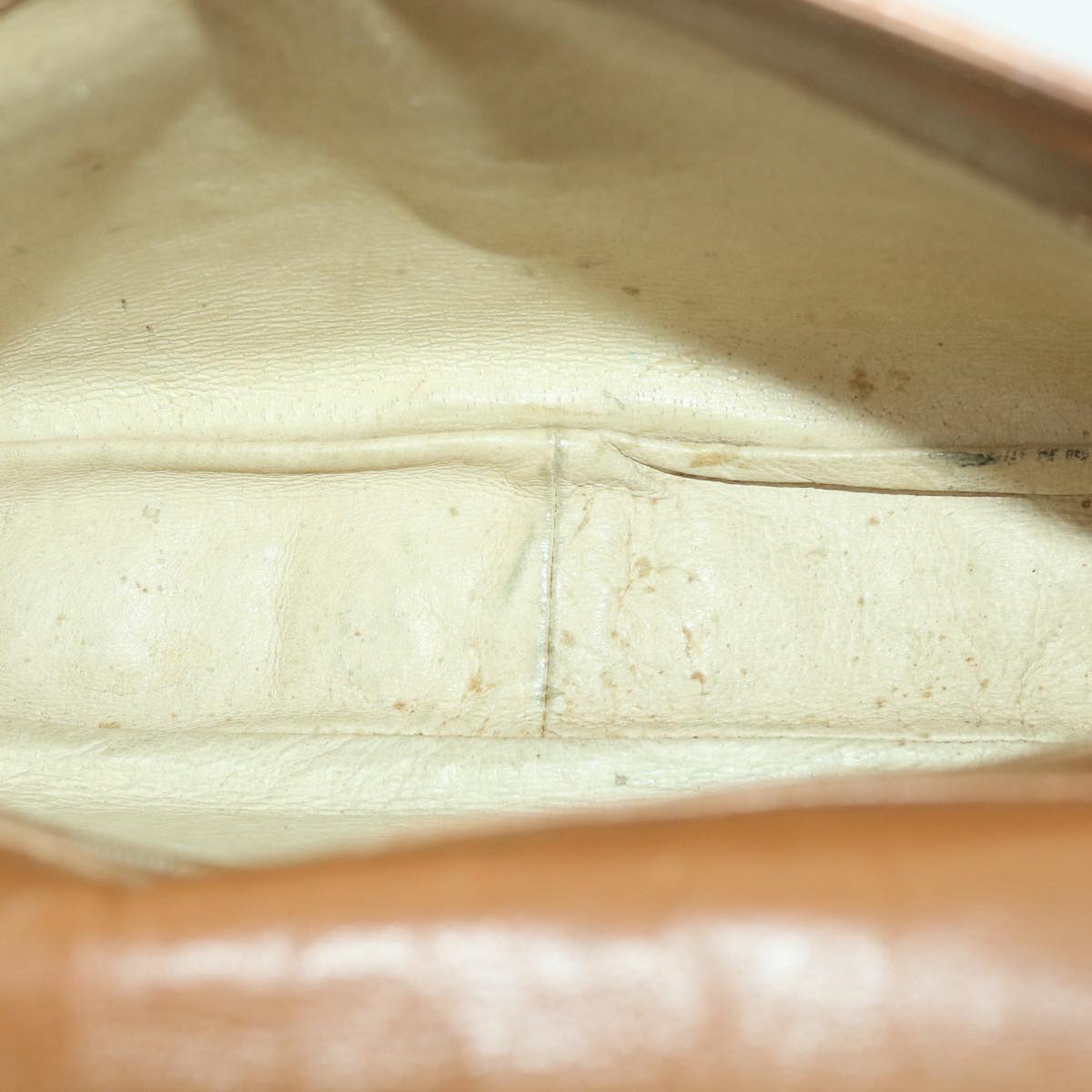 GUCCI Micro GG Canvas Shoulder Bag Beige Brown  ar9061
